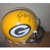 Image 1 : Brett Favre #4/ Packers Riddell Autographed Helmet w/ Authentication