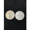 Image 1 : Silver Canadian Dollars.800 46.6 g 1939 and 1965