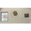 Image 2 : 2001 150th Anniversary of Canada Post 24K Covered Coin & Stamp Set 92.5% Silver 5.39 Grams