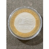 Image 1 : Princess Cruises 'Dawn Princess' 1997 Inaugural Season Commemorative Coin, .999 Fine Silver