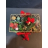 Image 6 : Holiday Decor Items With Metal Basket And Welcome Plaque