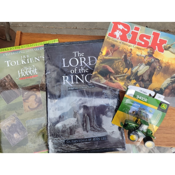 Rainy Day Amusement  - NEW RISK Lord Of The Rings The Hobbit & John Deere