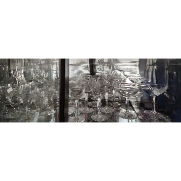 Collection of Glasses and Pitcher 8 T