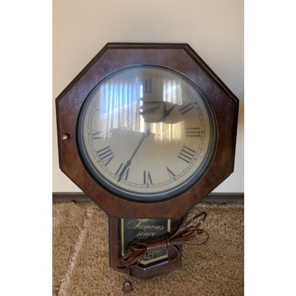 Schwepps Electric Wall Clock 20T