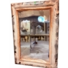 Image 1 : Rectangular Wall Mirror with Distressed Metal Frame