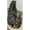 Image 2 : Charles Marion Russell 1926 The Range Father 24L Bronze On Marble 