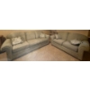 Image 1 : Matching Sofa & Loveseat w/throw cushions  81x38x33"tall