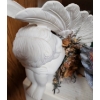 Image 4 : Painted Bear 10 W, 26 T, Angel 10 T, Outdoor Side Table 16 W, 16D, 16 T, Butterfly w/ Metal Wings 