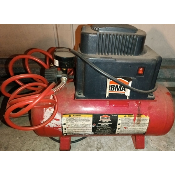 Jobmate Three Gallon Air Compreesor Model#.58-7982-4