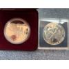 Image 1 : 1992 and 1993 silver dollars Kingston to York Stagecoach sterling silver .75 oz The Stanley Cup, 100