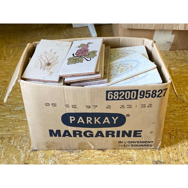 Box of Decorative Tiles