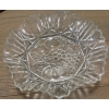 Image 5 : Group Of Vintage Glass Serving Trays & Platters w/ Small Collection Of Silverware