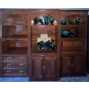 Image 1 : Three Almost Identical Side By Side Cabinets For any Household Need or Storage  33" x 19" x 68" tall