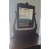 Image 2 : Vintage 3 Drawer Wooden Dress w Mirror 34 w 17 d 68 h