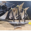 Image 3 : Sailing Ships Decor: Larger Ship 16.5 W, 13 T and Smaller Ship 8 W, 6.5 T  