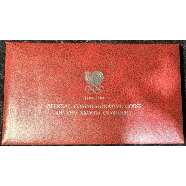 1988 Seoul Summer Olympics Commemorative Coin Set