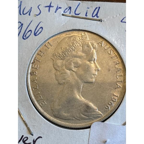 1966 Austrailian Silver 50 Cent piece 80 percent silver iconic collectors item