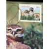 Image 2 : 2015 $20 Baby Animals: Burrowing Owl - Pure Silver Coin and Stamp Set 1oz Silver low mintage
