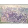 Image 2 : War- Trench Battle, 27 x 36 Print Framed Under Glass	