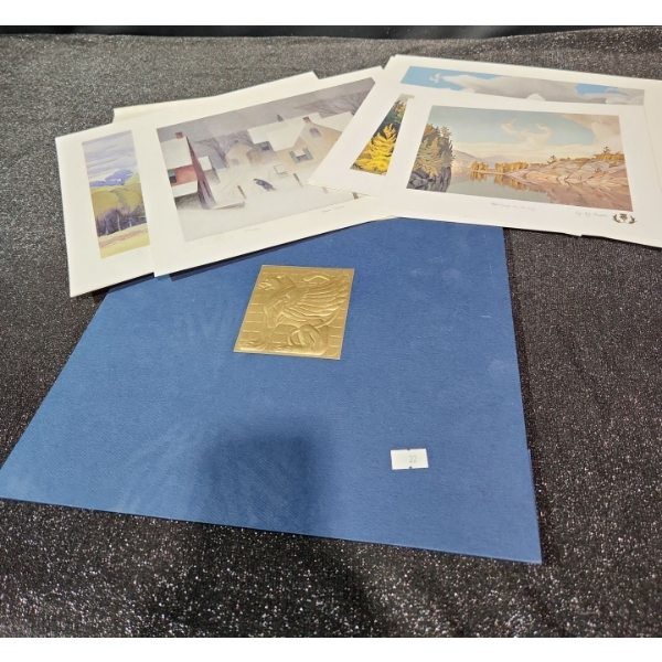 A.J.Casson Prints13 X 11.5 and 10 X 9, Unframed, Some Limited Edition/ Full List in Details