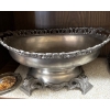Image 4 : Decorative Pewter Collection #2 - Plates, Cups, Large Bowl, Sugar Dish, Candy Dish, More 