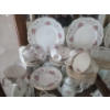 Image 6 : Royal Albert Bone China England  "Tranquility" 12 person Setting + matching serving platters