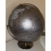 Image 5 : Drexal Heritage World Globe (silver finish) Barn Print & Vintage Tea Towels