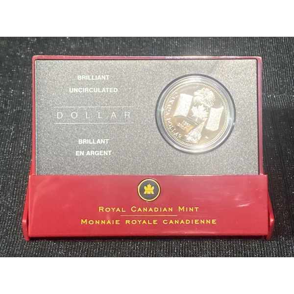 2005 RCM Brilliant Uncirculated 99.9% Silver Dollar, 25.175 grams