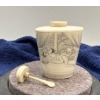 Image 3 : Erotic Scene Stone Snuff Bottle with Spoon 3H 