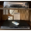 Image 4 : 16' SONY Rear Projection TV Mo.KV-20FS100/TOSHIBA DVD Player/CITIZEN VHS w/ Stand 