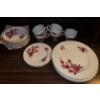 Image 1 : Wood & Sons England Fine Bone China Dish Set 'Rose Royal'