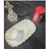 Image 2 : Fleur De Lis Glass Decanter 