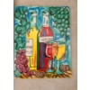 Image 8 : Wall Decor: "Clearing The Fields" Artist: Isabel Levesque 12.5 X 9.5, Wine Art 11 X 14 and More!