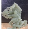 Image 2 : Jade Carvings: Figure 6 X 9 and Flower 4 X 7  