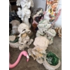 Image 4 : Yard Garden Decor Collection, As Pictured, Some Damage/Incomplete 