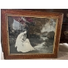 Image 1 : Antique painting and frame from the early 1900s by muller luchhsinger + company