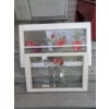 Image 1 : Framed Rose Botanical Prints on Glass Window Panes