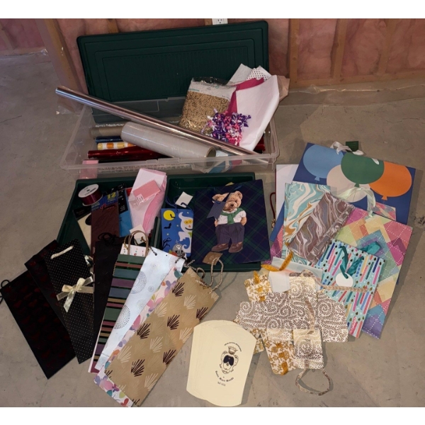 Bundle Of Gift Wrapping Supplies & Gift Bags For All Occasions