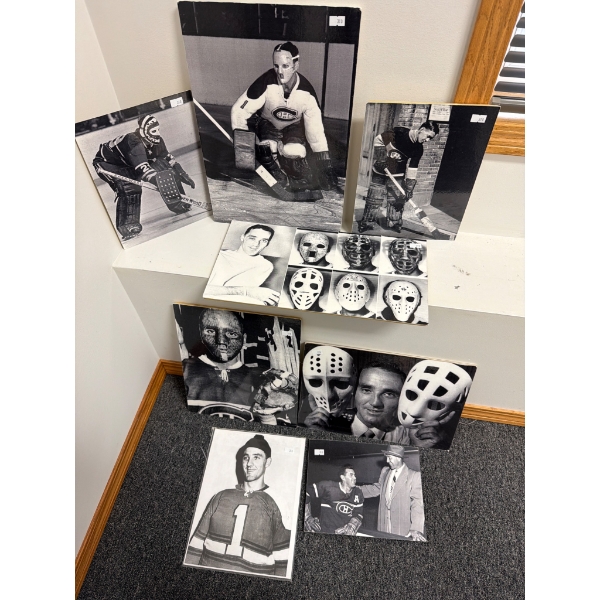 Montreal Canadiens-Themed Black-and-White Photographs