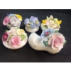 Image 1 : Porcelain Flowers Including: Mini Dutch Clog Shoe w/ Flowers