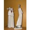 Image 1 : Lladro: Nuns 4.5 W,  3.5 D, 13 and Doctor 5 W, 4.5 D, 14.5 T 