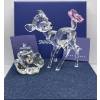 Image 1 : Swarovski Crystal - Bambi with Nameplate 9.7cm H