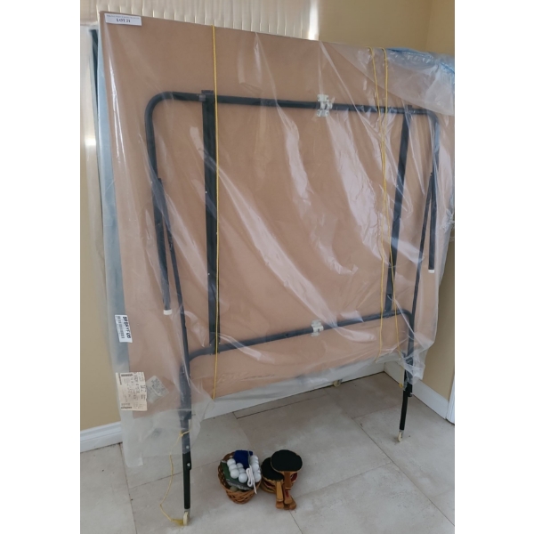 Ping Pong Table 60 w, 30 h, 108 d & Accessories (Balls, Paddles, Net)