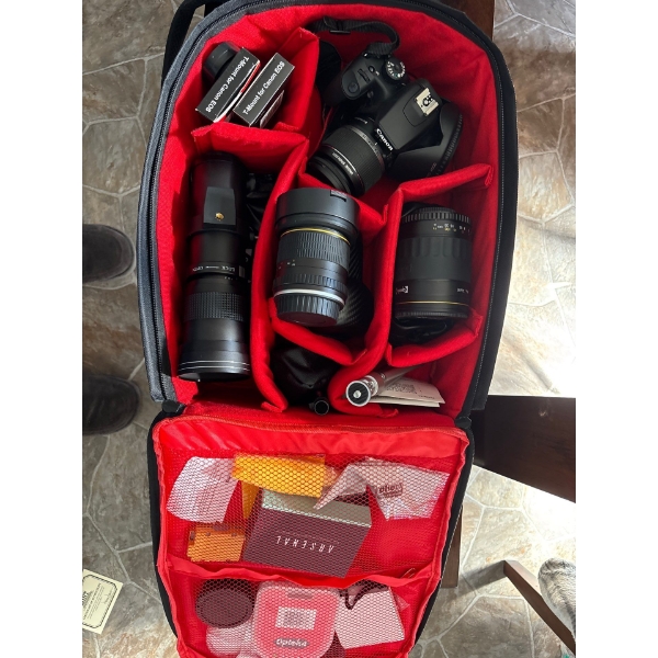 Canon Rebel XS DSLR w/18-55mm f3.5-5.6 IS Amazing Set Up With High Quality Lenses Filters and everyt