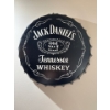 Image 1 : Jack Daniels No.7 Brand Tennessee Whiskey Bottle Cap Wall Sign 18"diameter