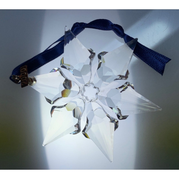 Swarovski Crystal Christmas Ornament 2000 Snowflake 3.5T