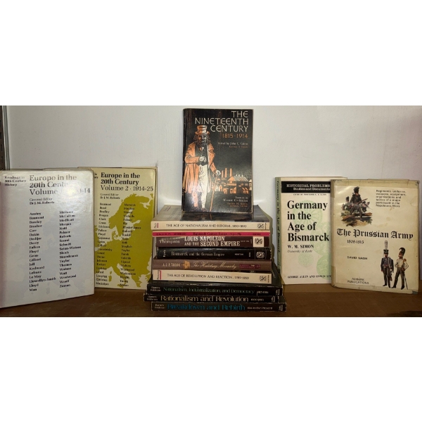 Vintage History Books - Primarily Focused On Europe In The 18th-19th Century
