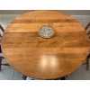 Image 2 : Gorgeous Oak 5 Piece Dining Set 40x28 w/ Decorative Seat Cushions