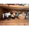 Image 1 : Collection of small roosters and other small collectibles, including rooster python and a rooster cl