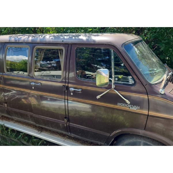 Project Dodge B20 Series Year 1980 Dark Brown Van- As-Is, See Description and All Photos 